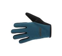 Santini gravel blue mtb long gloves
