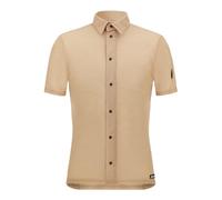 Camicia Santini Summer Gravel manica corta arancione - M