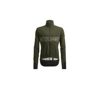 Santini guard neo shell green long sleeve jacket