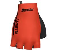 Santini - La Vuelta Red Jersey Gloves - Guanti M rosso