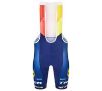 Santini - Lidl Trek Bib Shorts - Pantaloni da ciclismo L blu