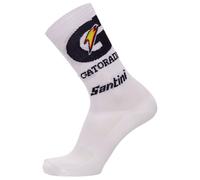 Calze ciclismo LIDL-TREK 2026 bianco