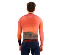 Santini - Luce Long Sleeve Jersey - Maglietta da ciclismo XL rosso