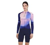SANTINI Luce - maglia ciclismo maniche lunghe - unisex 3XL Dark Blue/Light Pink man