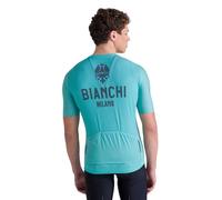 Santini Maglia A Maniche Corte Bianchi Milano Classic 2025 Light Blue