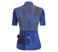 Santini Maglia A Maniche Corte Delta Kinetic Blue