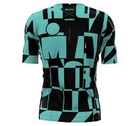 Santini Maglia A Maniche Corte Enigma X Ironman Acqua