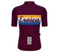 Santini - Eroica Timo S/S Jersey - Maglietta da ciclismo S lilla
