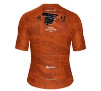 Santini Maglia A Maniche Corte La Vuelta 90 Years Brown