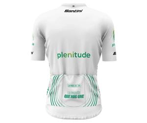 Santini Maglia A Maniche Corte La Vuelta Best Young Rider White