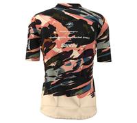 Santini Maglia A Maniche Corte La Vuelta Cuitu Negru Print