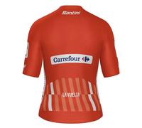 Santini Maglia A Maniche Corte La Vuelta Leader Red