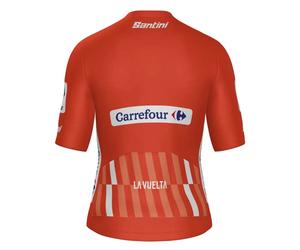 Santini Maglia A Maniche Corte La Vuelta Leader Red