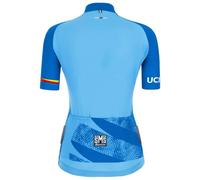 Santini Maglia A Maniche Corte Leader Uci World Tour Blue