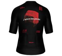 Santini Paris-roubaix 2026 Short Sleeve Jersey Nero M