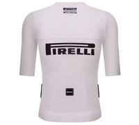 Santini Maglia A Maniche Corte Pirelli Sport Club Fast White