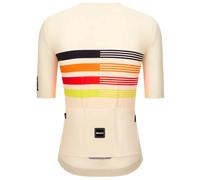 Santini Maglia A Maniche Corte Pirelli Tape White