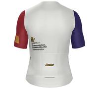 Santini Maglia A Maniche Corte Tdf Grand Depart Lille 2025 Print