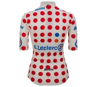 Santini Tour De France Avec Zwift Polka Dot 2025 Short Sleeve Jersey Bianco S Donna