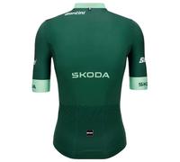 Santini Maglia A Maniche Corte Tour De France Official Green 2025 Green