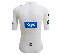 Santini Maglia A Maniche Corte Tour De France Official White 2025 White