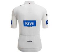 Santini best young maglia a maniche corte tour de france 2025 bianco