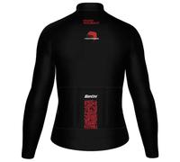 Santini Maglia A Maniche Lunghe Paris-roubaix 2026 Black