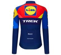 Santini Maglia A Maniche Lunghe Replica Lidl-trek 2025 Print