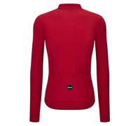 Santini Maglia A Maniche Lunghe Sensation Winter Red