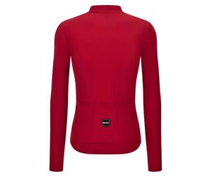 Santini Maglia A Maniche Lunghe Sensation Winter Red