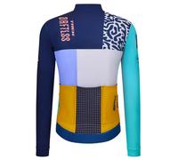 Santini Maglia A Maniche Lunghe Trek Driftless 2026 Print