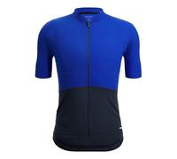 Santini Maglia Ciclismo Color Riga (IT, Testo, S, Regular, Regular, Blu)