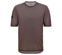 Santini Maglietta A Maniche Corte Delta Line Tech Chocolate Brown