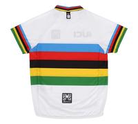 Santini Maglietta A Maniche Corte Uci World Champion White
