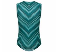 Santini Maglietta Intima Tecnica Senza Maniche Mj Col Du Tourmalet Green