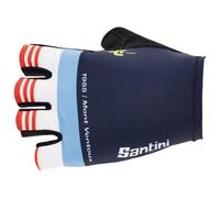 Guanti Santini Tour de France Maillot Jaune - Mont Ventoux S / Blu