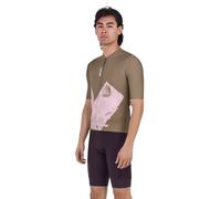 SANTINI Note - maglia ciclismo - uomo 3XL Light Brown/Light Pink man Polartec Power Stretch,Polartec Delta