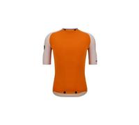 Santini - Pelle Stelth Fir Slip-On Jersey - Maglietta da ciclismo M arancione