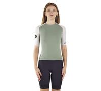 Santini pelle maglia unisex a maniche corte verde