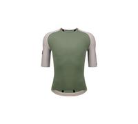 Maglia Santini Pelle manica corta verde pallido bianco - Sleek fit - M