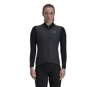 SANTINI Pure Ws - maglia ciclismo manica lunga - donna 2XS Black woman Made In Italy,Lana Merino