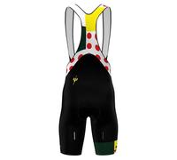 Santini Salopette Combo Tour De France Official General Leader Black