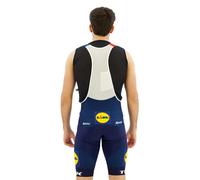 SANTINI Lidl Trek Team Original M - salopette corta - uomo Blue/Red/Yellow 4XL