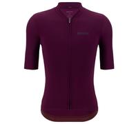 Maglia Santini Sensation manica corta rosso bordeaux - L