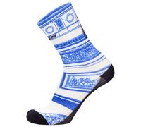 Santini - TDF Arrivée Arc De Triomphe Socks - Calze da ciclismo Unisex XL/XXL | EU 44|47 blu