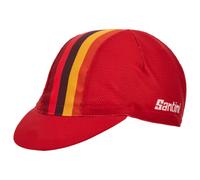 Santini - UCI World Champion Cycling Cap - Cappello da ciclismo One Size rosso
