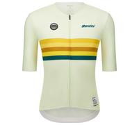 Santini - UCI World Champion Jersey - Maglietta da ciclismo L beige