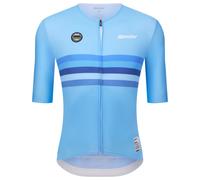 Maglia Santini UCI World Champion 2025 - Belgio M / Azzurro