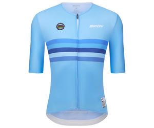 Santini - UCI World Champion Jersey - Maglietta da ciclismo M blu
