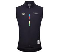 Santini - UCI World Champion Wind Vest Mondo - Gilet da ciclismo S blu